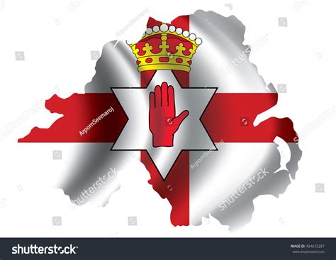 2,306 Northern Ireland Map Flag Images, Stock Photos & Vectors ...