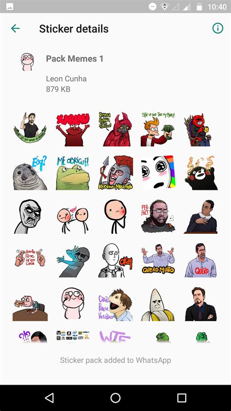 Stickers Para Whatsapp Pack De Memes Apk Do Pobrania Na Androida