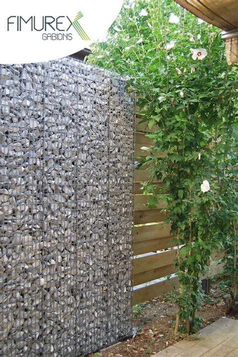 Le brise vue pour clôturer sa terrasse Fimurex Gabions Outdoor