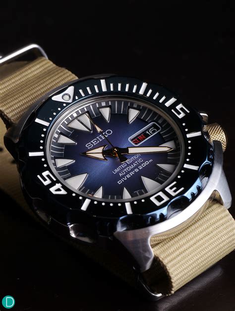 Seiko Blue Monster Srp455k1 Review