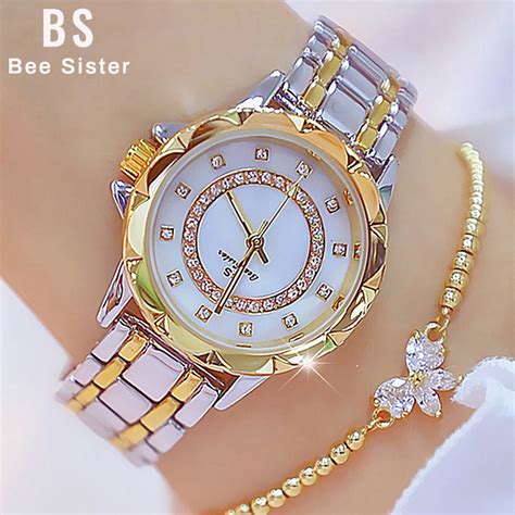 Diamant Vrouwen Luxe Horloge Strass Elegante Dames Grandado