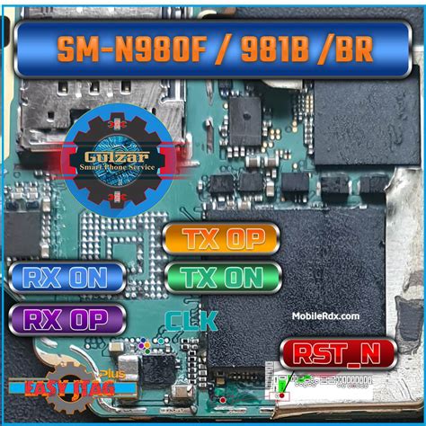 Samsung Galaxy Note 20 Ufs Isp Pinout Test Point