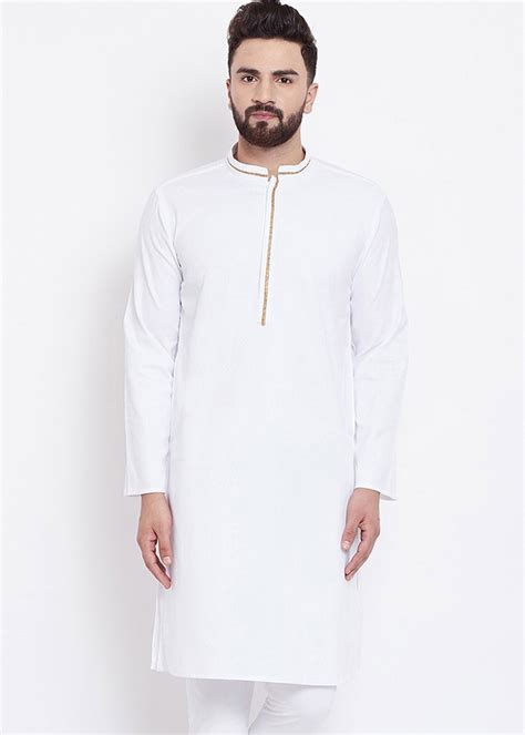 White Kurta Collar Design Atelier Yuwa Ciao Jp