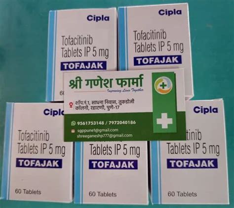 Tofajak 5 Mg Tablet At Rs 1200 Tofatas Tablet In Pimpri Chinchwad