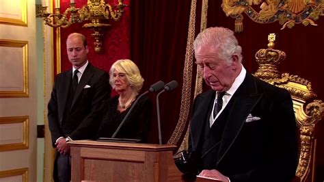 At A Historic Ceremony In St James S Palace King Charles Was