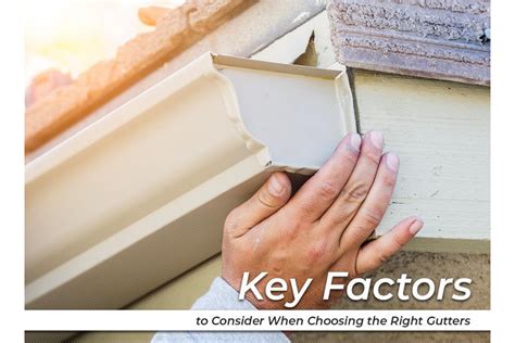 Key Factors To Consider When Choosing The Right Gutters Knoxs