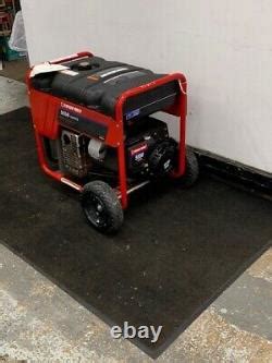 Troy Bilt 5550 Watt Portable Gas Portable Generator Backup Power Home