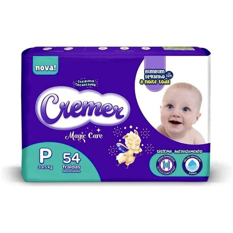 Fralda Cremer Disney Baby P 54 Unidades Cremer Shopee Brasil