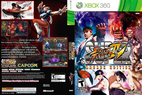 Super Street Fighter IV Arcade Edition Xbox360 U0438 Bem Vindo