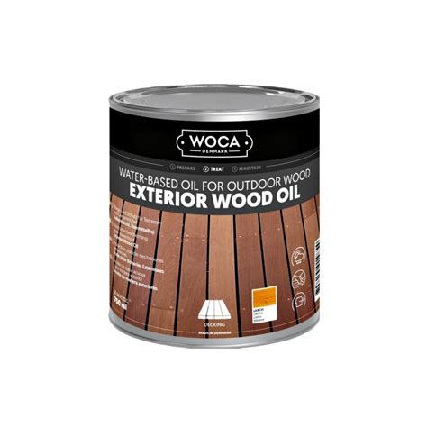 WOCA Außenöl Exterior Öl 2 5L und 0 75L natur und farbig kaufen