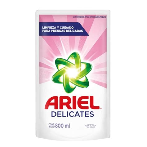 Jabón Líquido Para Ropa Delicada Ariel Repuesto 800 Cc Carrefour