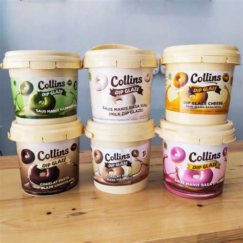 Jual Selai Collins Dip Glaze All Varian 1Kg Shopee Indonesia