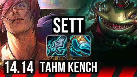 Sett Vs Tahm Kench Top Winrate Na Master Youtube