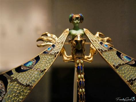 Dragonfly Woman Corsage Ornament By René Lalique Viewed At Calouste Gulbenkian Museum In Lisbon