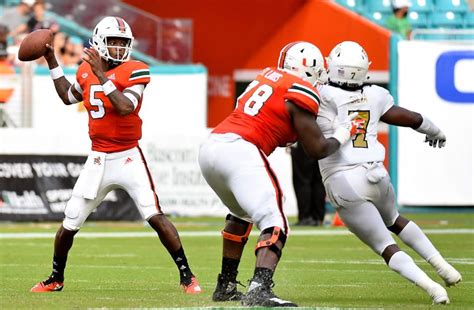 N’Kosi Perry looks like he’s grown up and ready to replace Malik Rosier as Miami’s quarterback ...