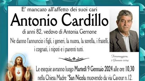 Campomarino L Ultimo Saluto Ad Antonio Cardillo