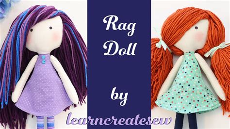 How To Sew A Rag Doll PART 1 Constructing The Body By Learncreatesew