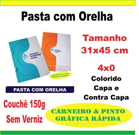 Pasta C Orelha Couch G Verniz Total Frente X Cm