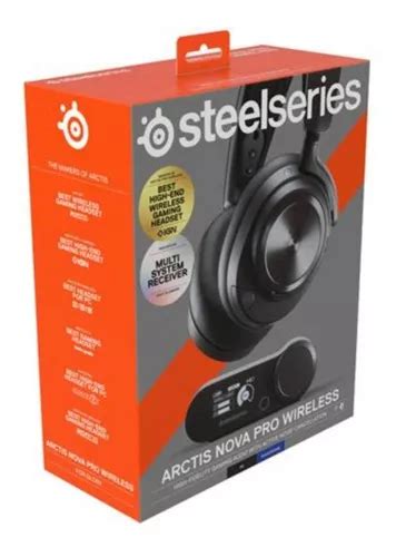 Auriculares Inal Mbricos Bluetooth Steelseries Arctis Nova Color Negro