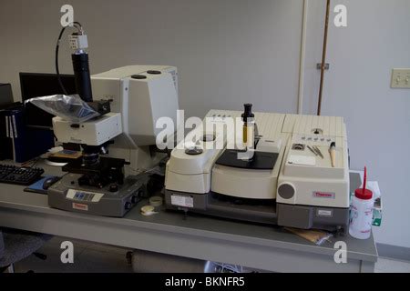 Fourier Transformieren Infrarot Spektroskopie Ftir Spektrometer In