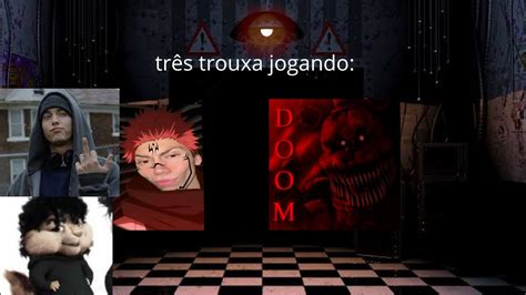 Três Doente Jogando Fnaf Doom No Roblox Youtube