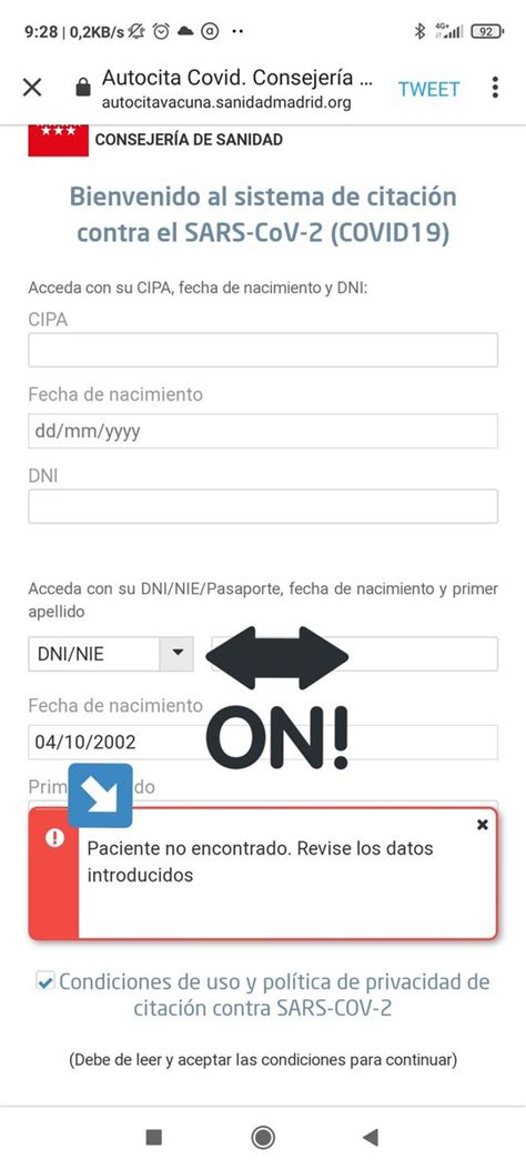 Comunidad De Madrid On Twitter Abierta La Autocita Para La