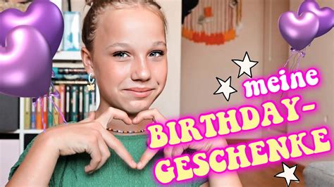 Meine Geburtstags Geschenke Birthday Girl Hey Isi Youtube