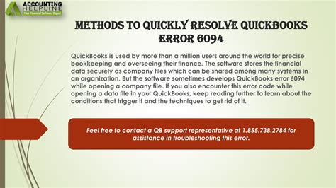 Ppt A Proper Guide To Troubleshoot Quickbooks Error Powerpoint