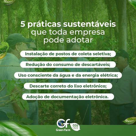 5 práticas sustentáveis que toda empresa pode adotar Green Farm