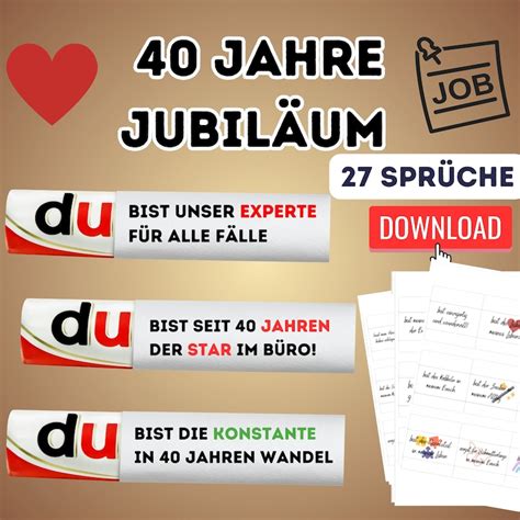 40 Jahre Jubiläum Kollege Kollegin Geschenk Digitaler Download Duplo