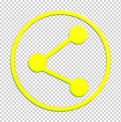 Sharethis icon Amarillo Círculo Símbolo Logotipo png Klipartz