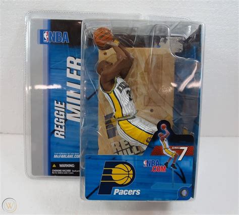 Reggie Miller Mcfarlane Toys Series Pacers Nba Basketball White