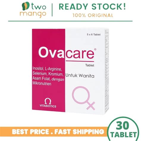 Jual Vitabiotics Ovacare Tablet Isi Shopee Indonesia