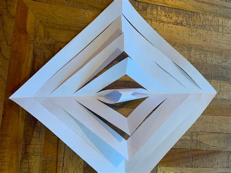 Diy Giant Origami Christmas Snowflake ️ 11 Steps With Pictures