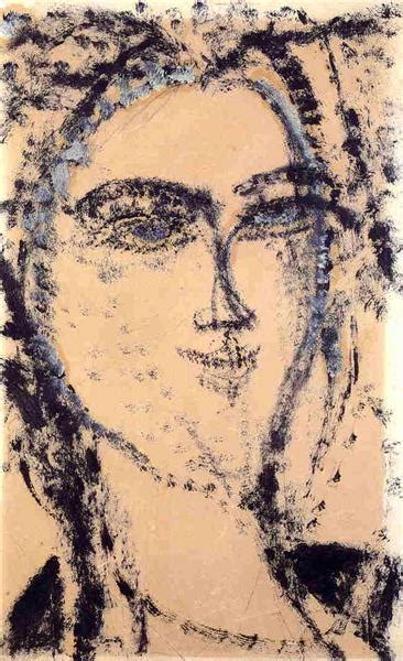 Woman S Head 1915 Amedeo Modigliani WikiArt Org