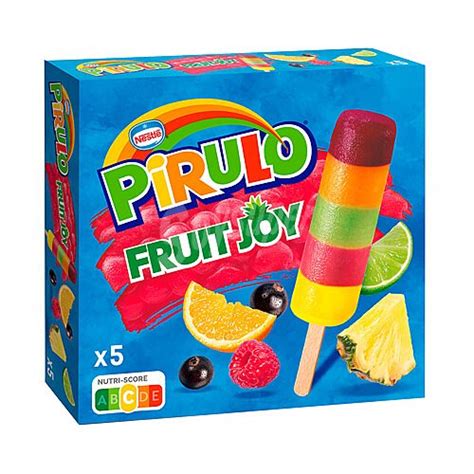 Pirulo Nestlé Pirulo Fruit Joy De Nestlé Helado De Agua Con Sabor De 5