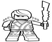 Coloriage Lego Ninjago Sensei Wu Dessin Ninjago Imprimer