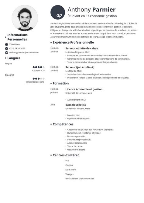 Blog Comment Faire Un Cv Modele Primo Artofit