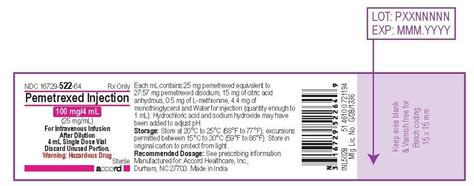 Pemetrexed Injection Package Insert Prescribing Information Drugs