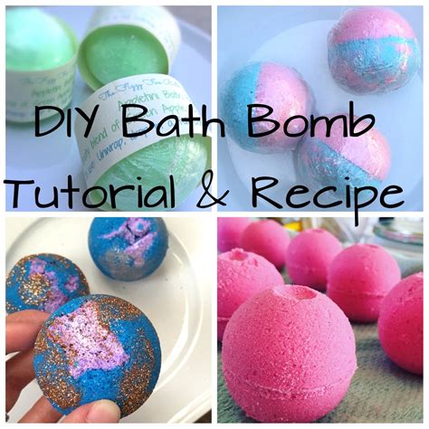 Diy Bath Bomb Recipe And Tutorial