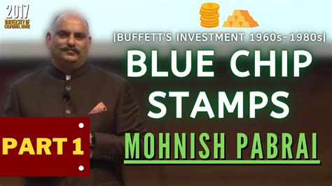 Mohnish Pabrai Buffett S Investment In Blue Chip Stamps Uci C