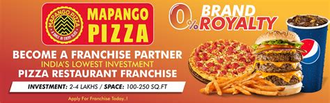 Mapango Pizza Indias Lowest Investment Pizza Restaurant Franchise