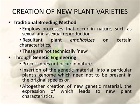 Plant Variety And Protection Ppt