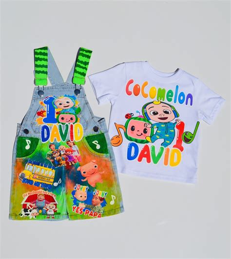 Cocomelon Birthday Outfit Cocomelon Party Cocomelon - Etsy