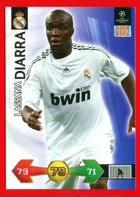 CHAMPIONS LEAGUE 2009 10 Panini 2010 Card Basic DIARRA REAL