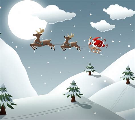 Santa Claus Cartoons HD Wallpaper Peakpx