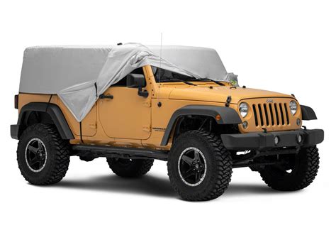 Redrock Jeep Wrangler Cab Cover J163315 07 24 Jeep Wrangler Jk And Jl 4 Door Free Shipping