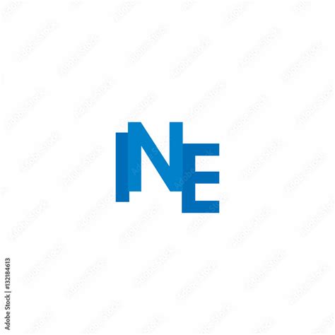 letter ine logo stock vector adobe stock