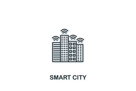 Smart City Icon Graphic By Aimagenarium · Creative Fabrica