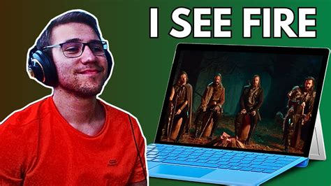 Reacting To I See Fire The Hobbit Low Bass Singer Cover Geoff